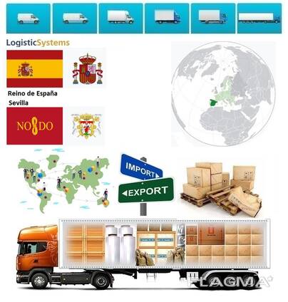 Transporte de mercancías por carretera de Sevilla a Sevilla con Sistemas Logísticos