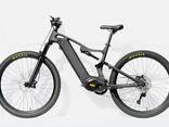 Bicicleta de montaña eléctrica de carbono con suspensión total Dengfu E55 Bafang 52 V 1000 - фото 1