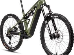 Bicicleta eléctrica de enduro Merida eOne-Eighty 900 Anaconda Verde/Negro