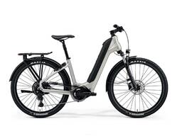 Bicicleta híbrida eléctrica Merida eSpresso CC 400 EQ 504Wh Silk Titan-Black