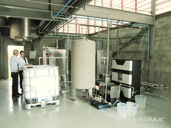 Planta de biodiesel CTS, 2-5 ton/día (Semiautomática)