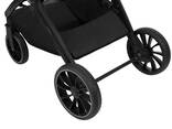 Carrito de bebé 2en1 con capazo Tiffany Gris Claro Kikaboo - foto 10