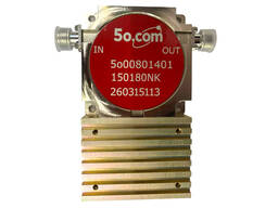 High Power 500W VHF Band 150-180MHz RF Coaxial Isolator for Radio Communication Systems