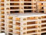 Euro EPAL Stamped Industrial Wooden Pallet 1200x800mm 4-Way Entry EPAL Certified - фото 1