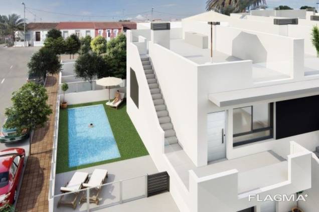 Недвижимость в Испании, Новые бунгало рядом с пляжем от застройщика в Сан-Хавьер