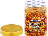Rani Chana asada (garbanzos) sabor a chile y ajo, frasco de PET de 14 oz (400 g)