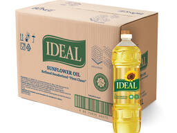 Refined sunflower oil 1L,