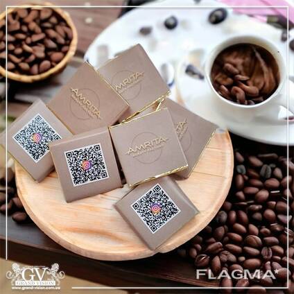 Шоколадки з логотипом