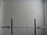 Weight bar for powerlifting and weightlifting - фото 1